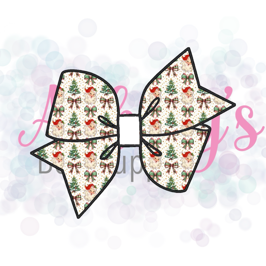 Vintage Santa Bows