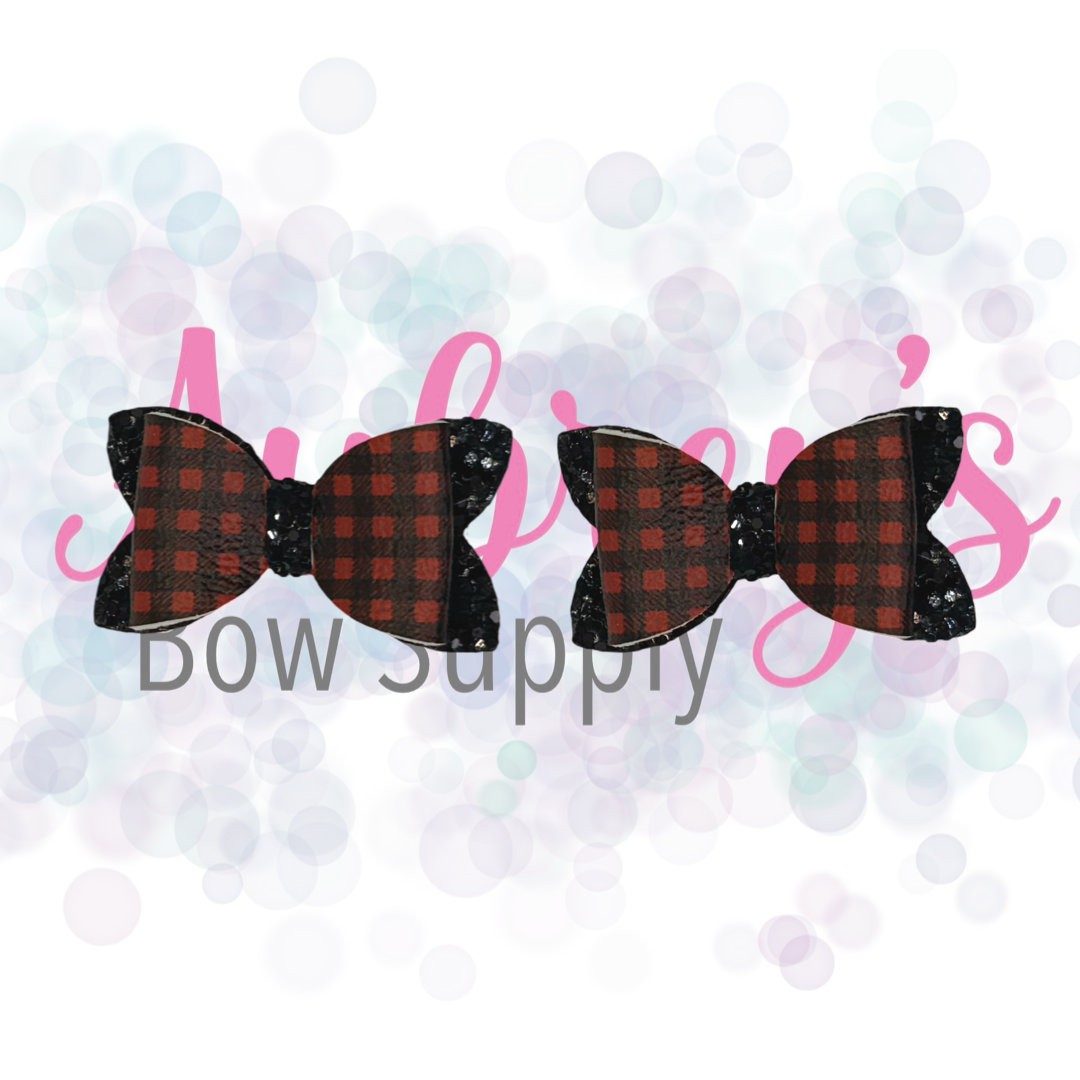 Red Buffalo Plaid Piggies