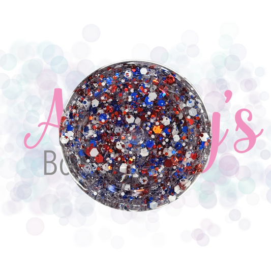 America 250 Glitter Hair Gel