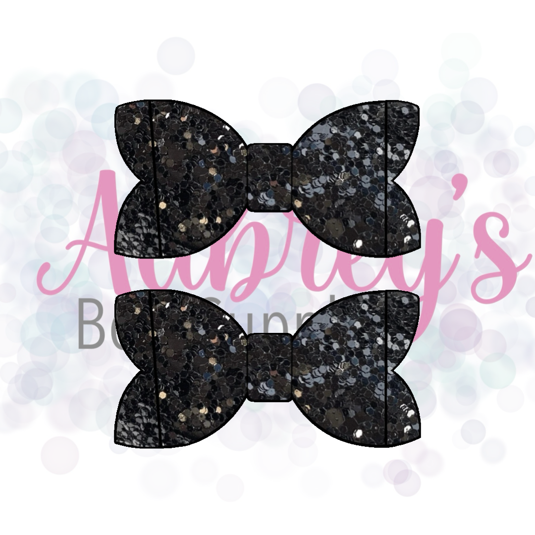 Black Chunky Glitter