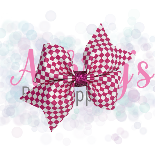 Raspberry Checkered