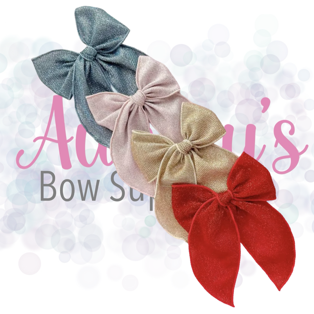Shimmer Fabric Bow