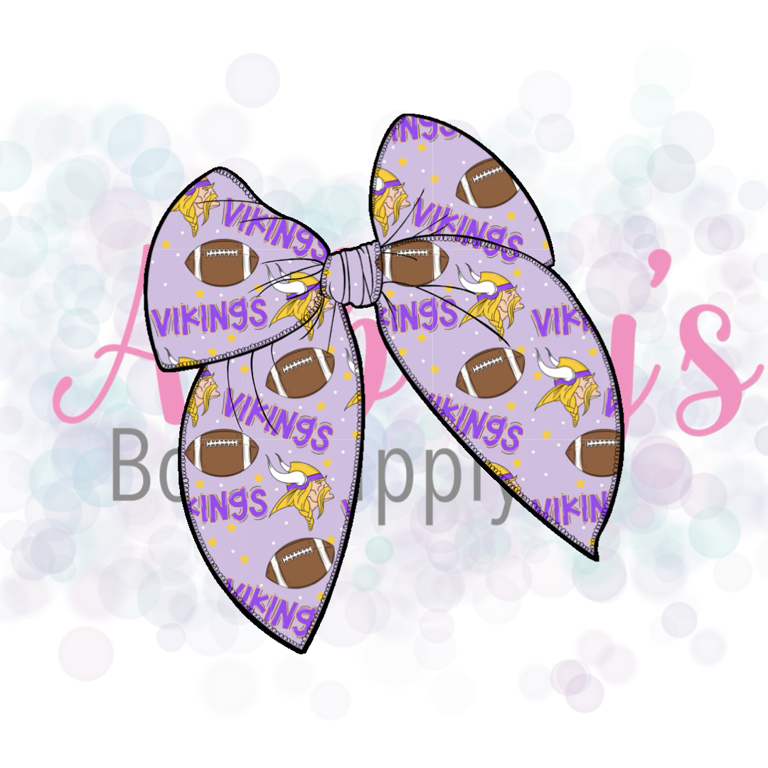 NFL Fabric Bow Pre-Order