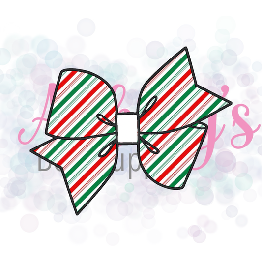 Red and Green Candy Cane Stripes