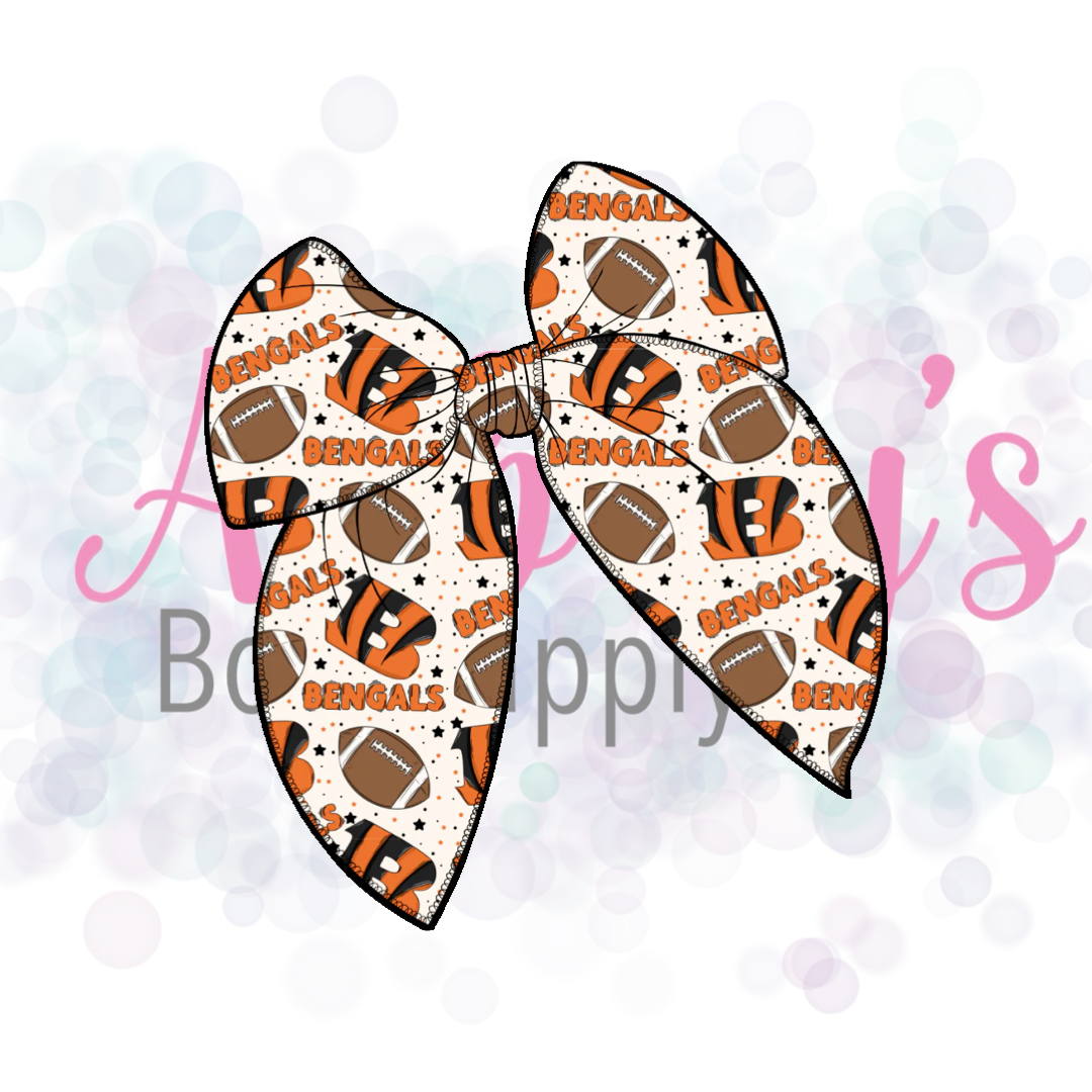 NFL Fabric Bow Pre-Order