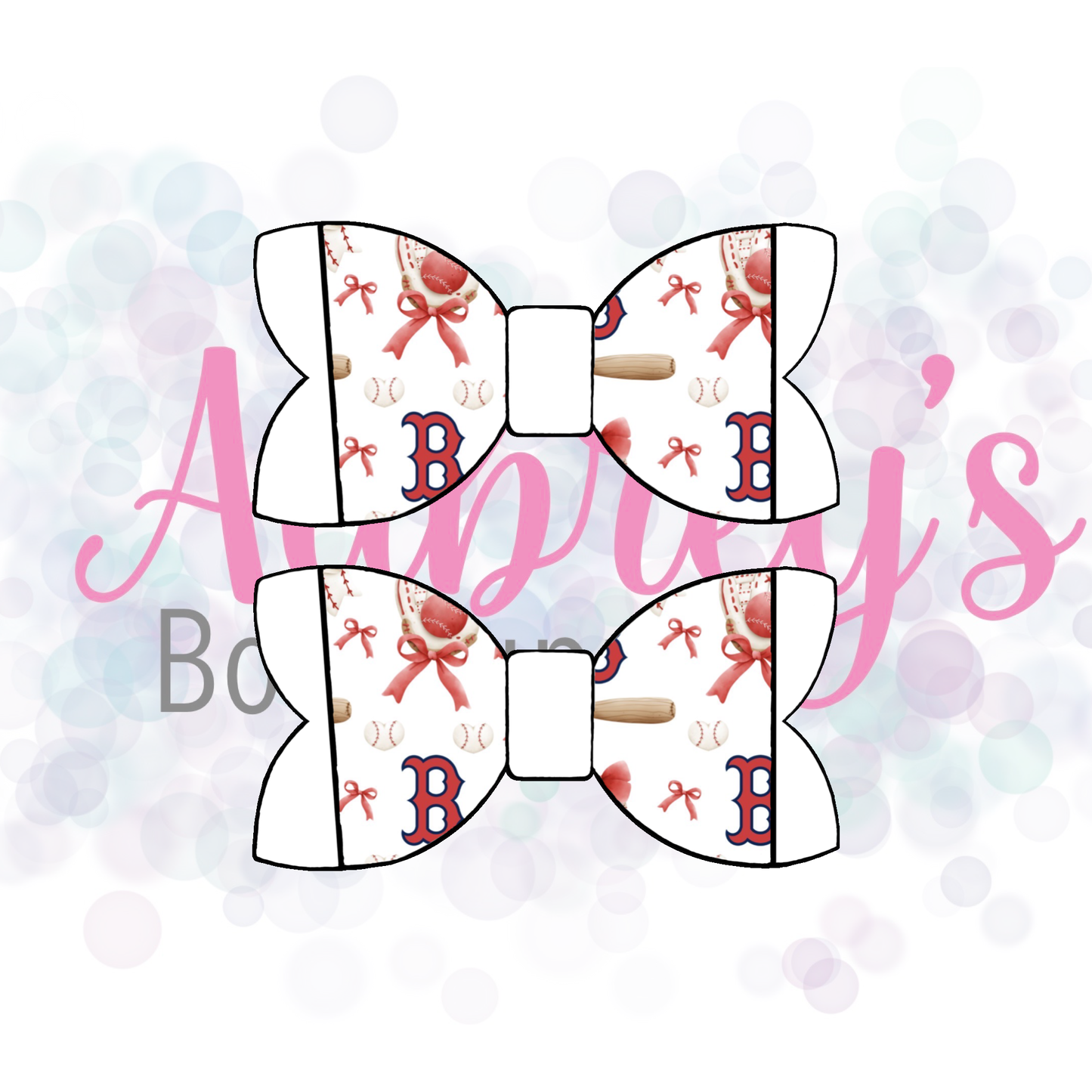 PREORDER MLB Redsox (Red Bows)