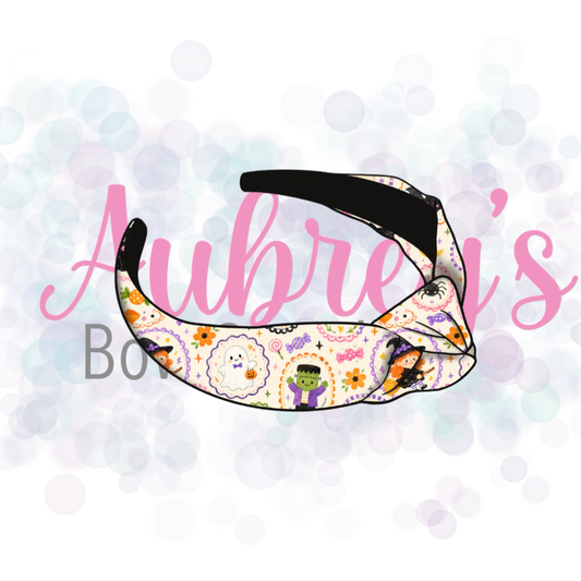Halloween Basic Knot Headband