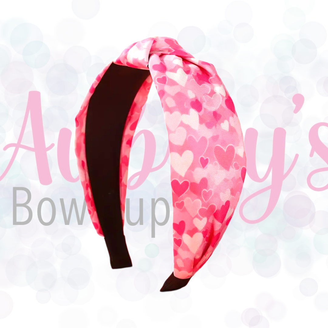 Valentines Knot Headbands