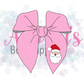 Polka Dot Santa Bows