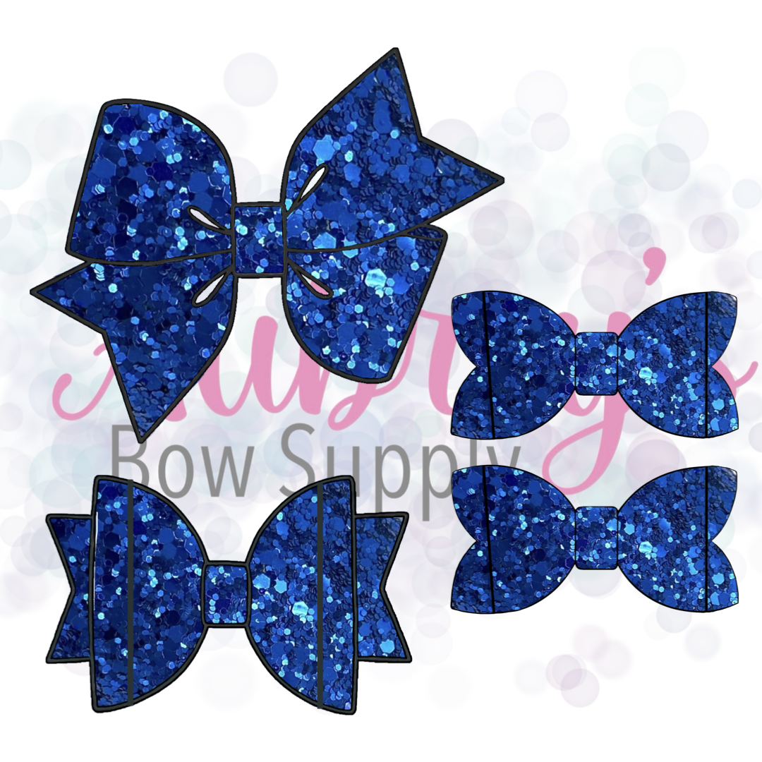 Blue Chunky Glitter