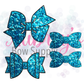 Sky Blue Chunky Glitter