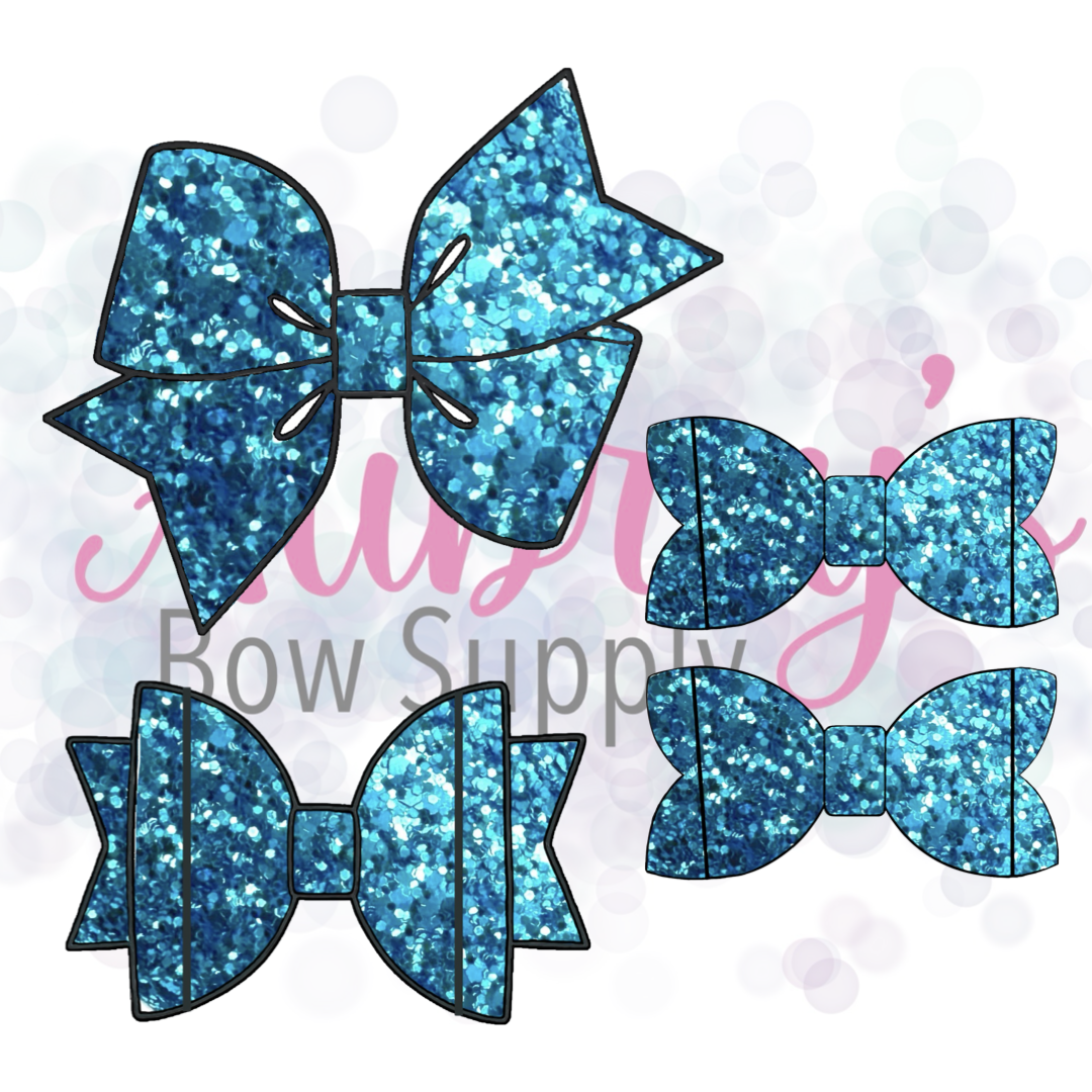 Sky Blue Chunky Glitter