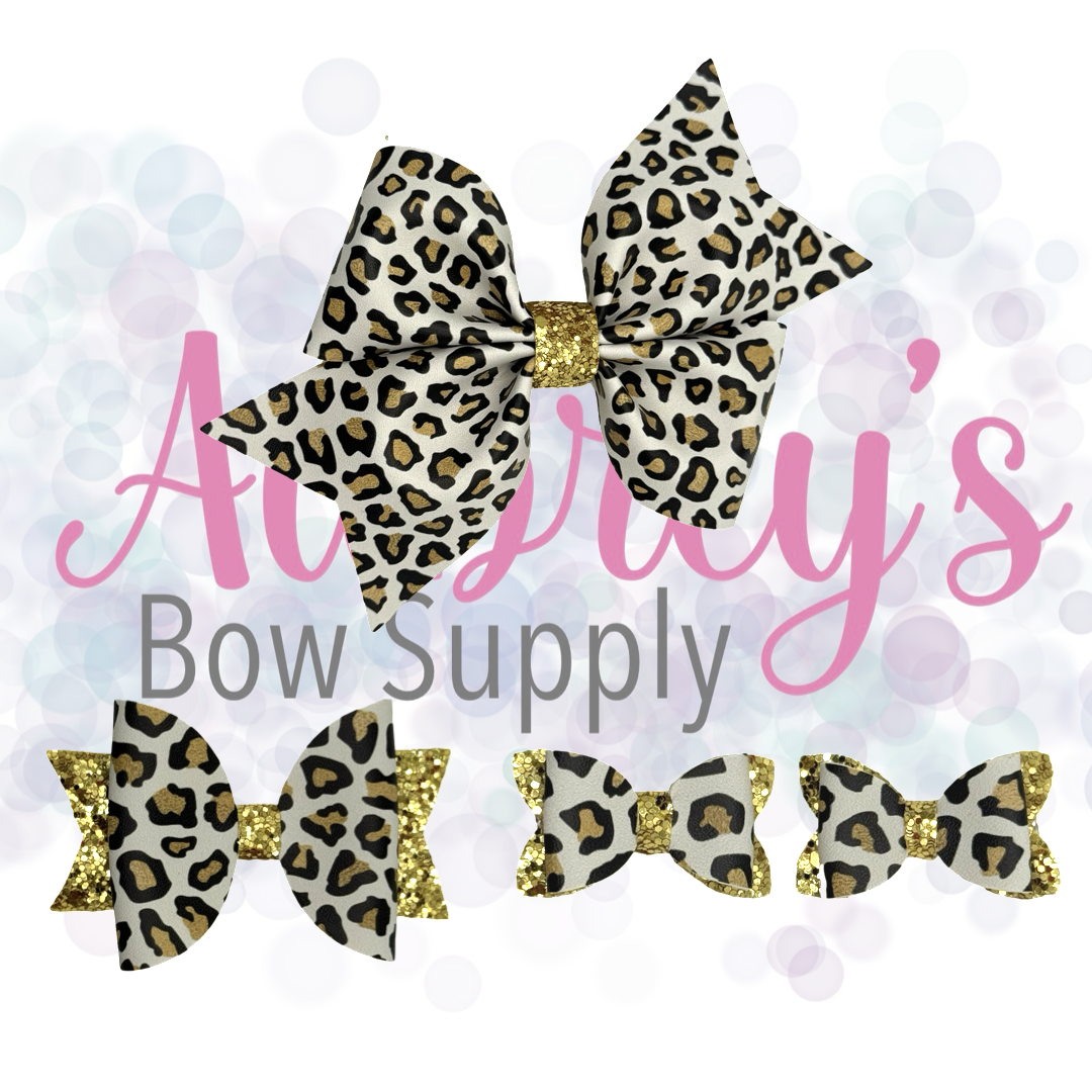 Cream Gold Fall Leopard