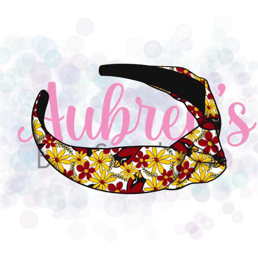Floral NFL Headband Pre-Order