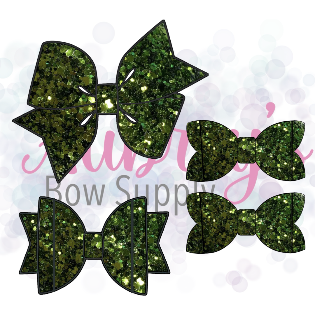 Olive Chunky Glitter