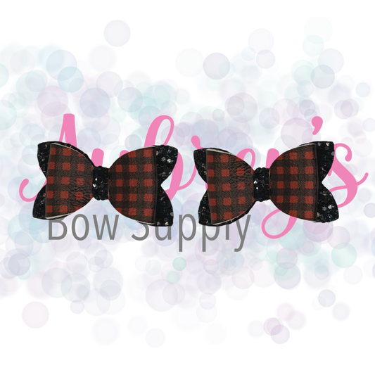 Red Buffalo Plaid Piggies