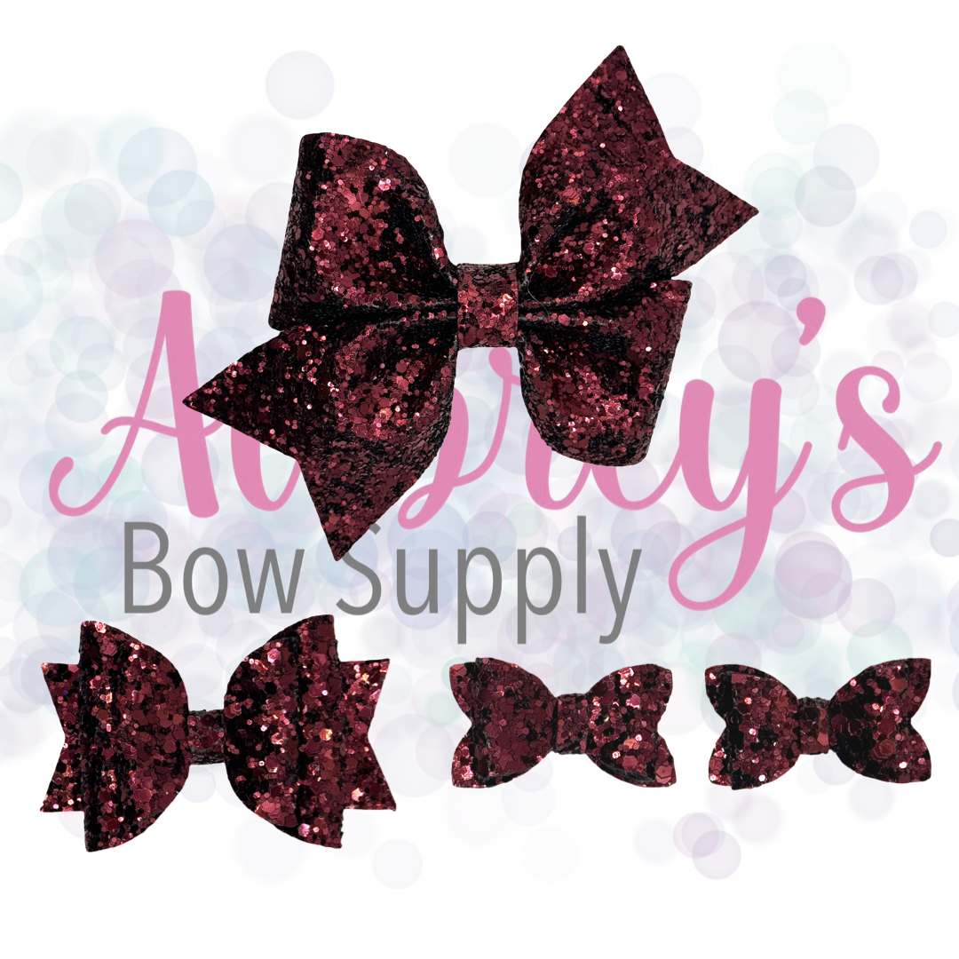 Burgundy Glitter