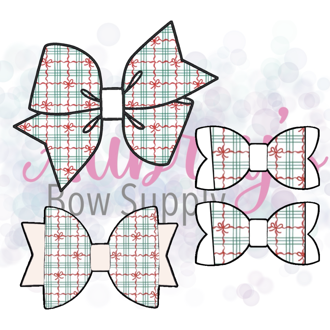 Present Bow Plaid