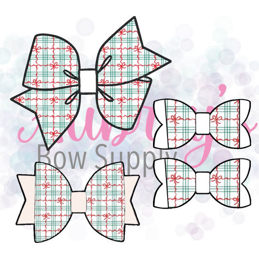 Present Bow Plaid