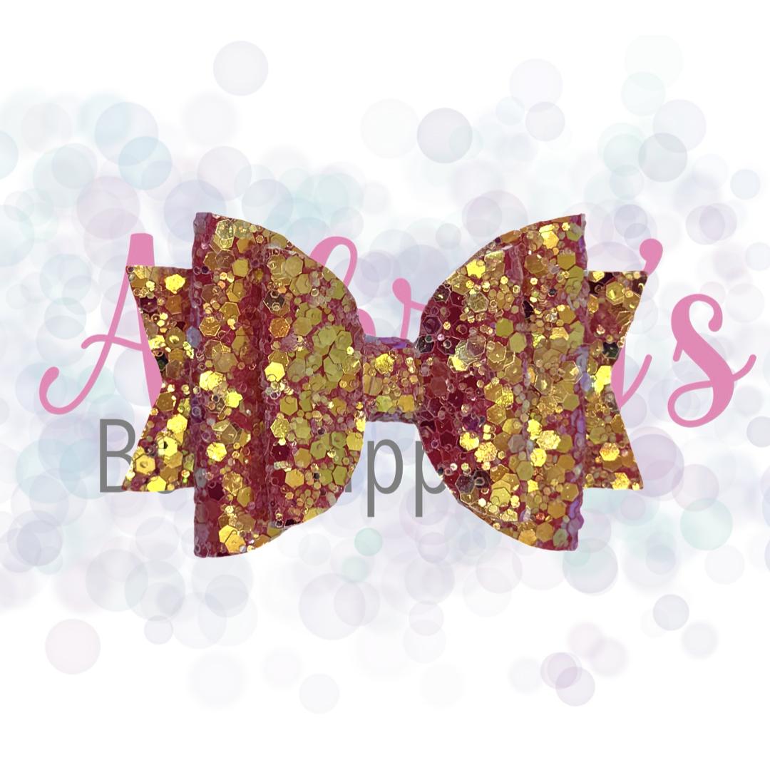 Red Opalescent Glitter