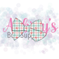 Present Bow Plaid Accessories