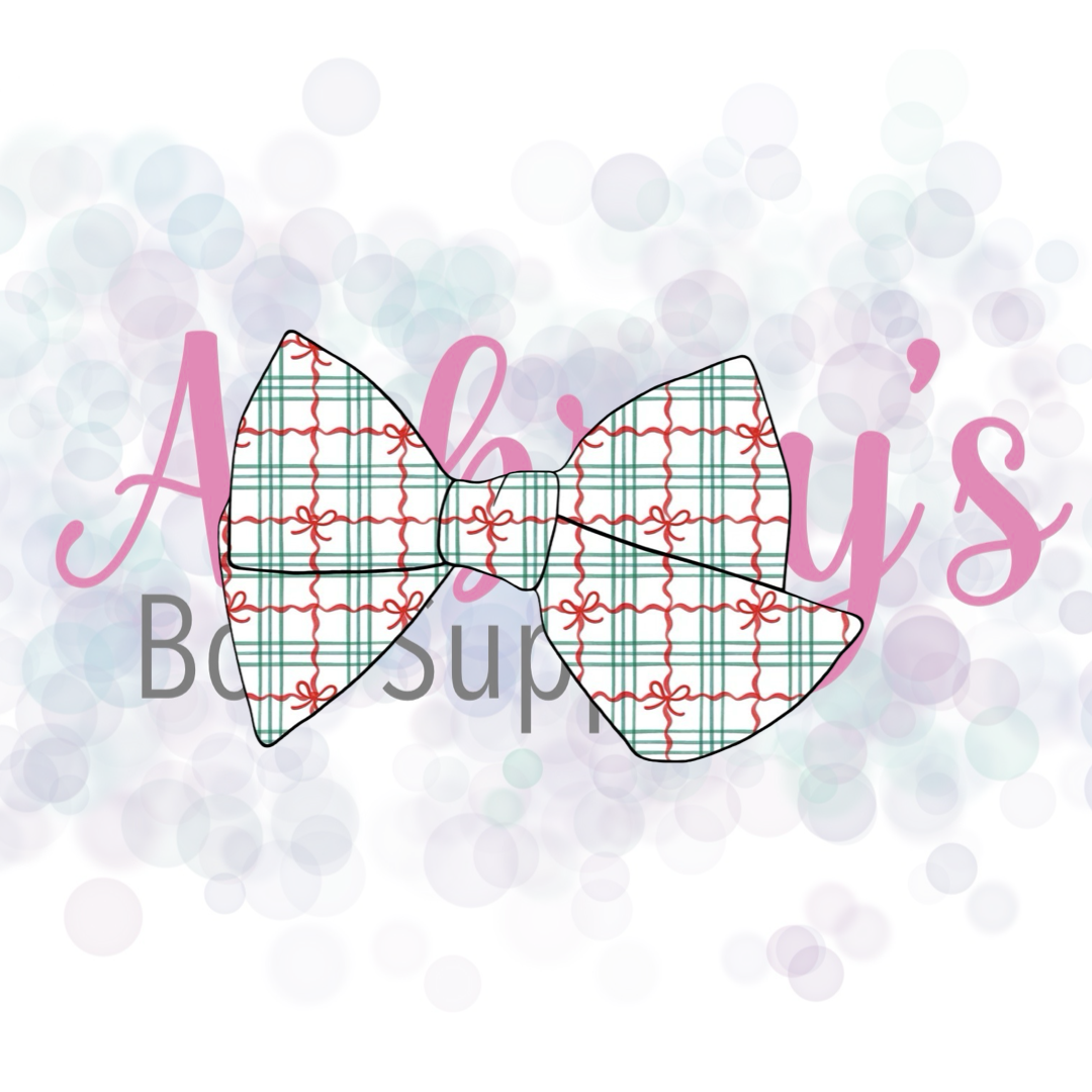 Present Bow Plaid Accessories