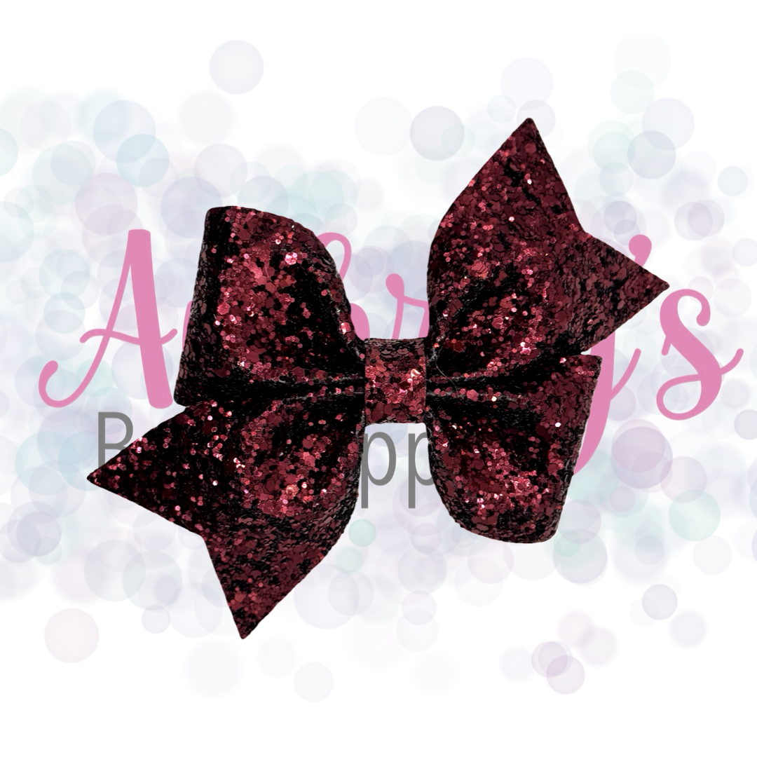 Burgundy Glitter