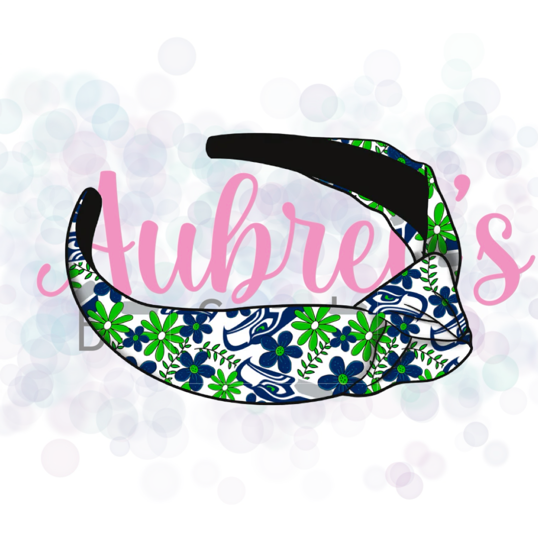 Floral NFL Headband Pre-Order