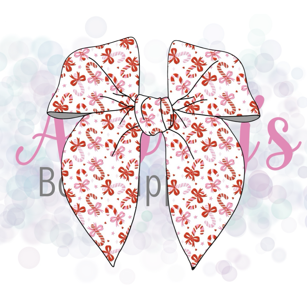 Candy Cane Bows Accessories