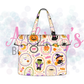 Halloween Ruffle Tote Bag
