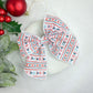 Christmas Fabric Bows