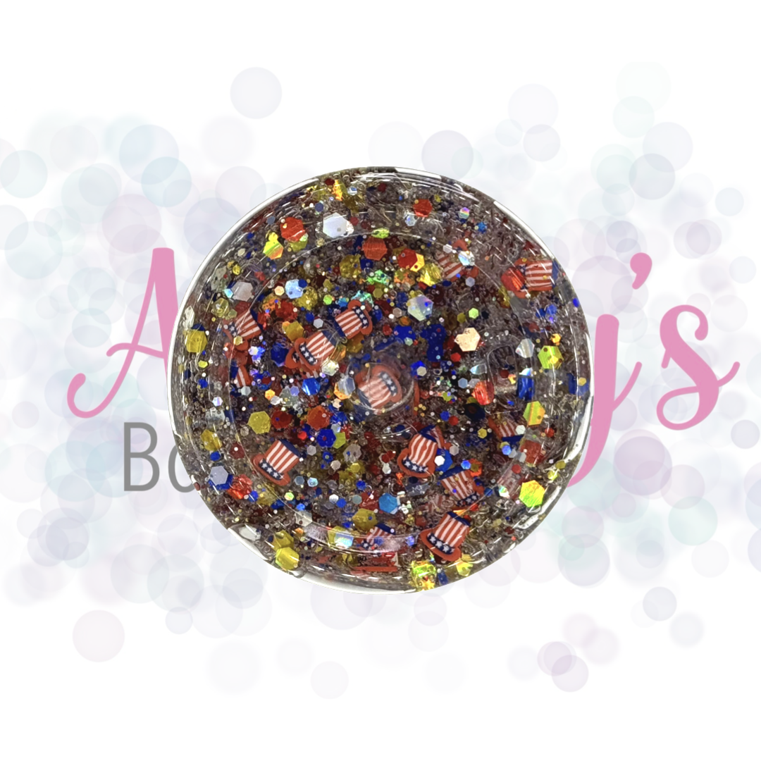 America 250 Glitter Hair Gel