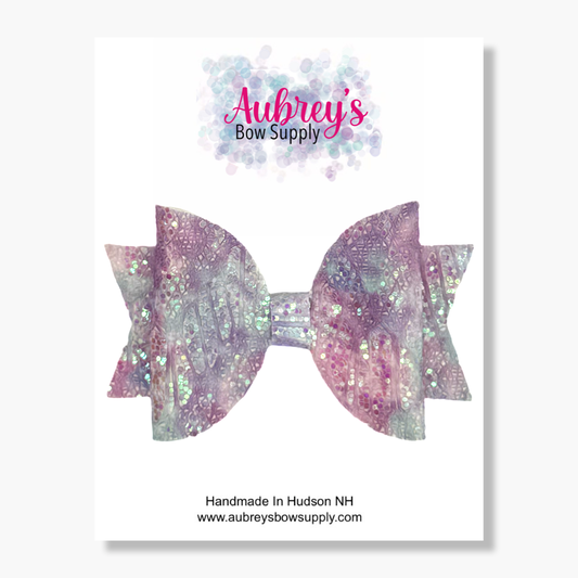 Anne Purple Watercolor Lace