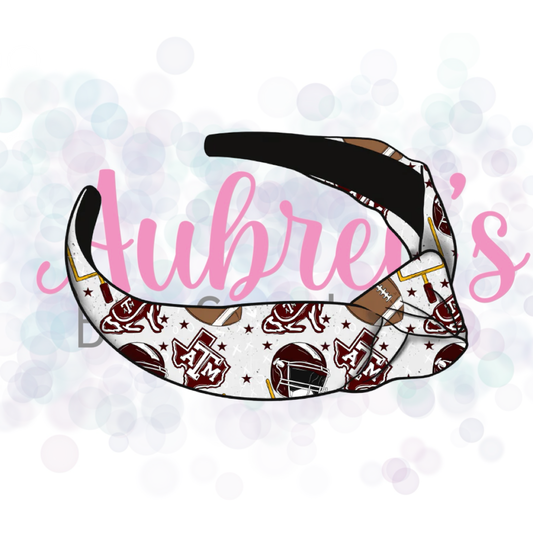 College Football Knot Headbands Pre-Order