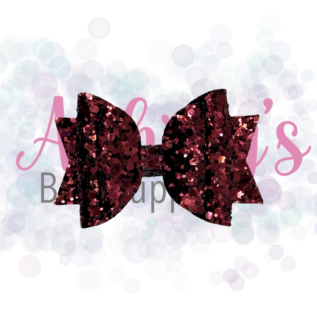 Burgundy Glitter