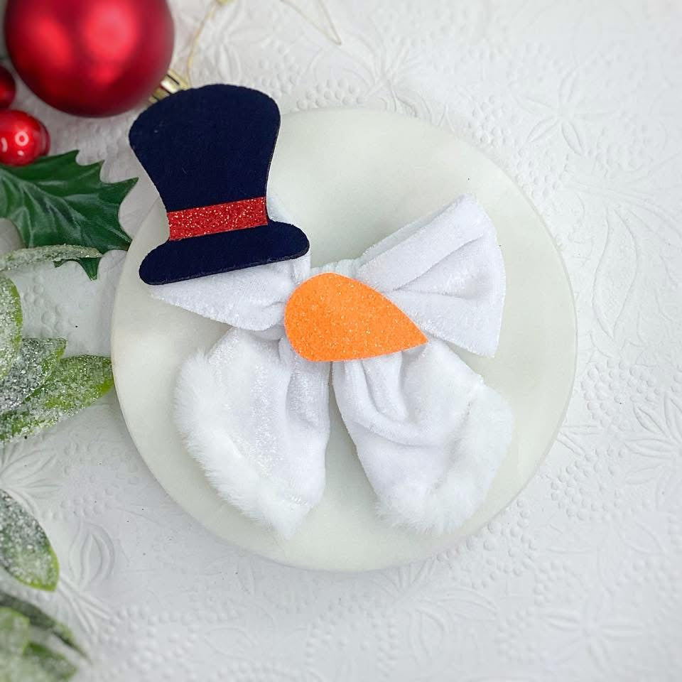 Christmas Fabric Bows