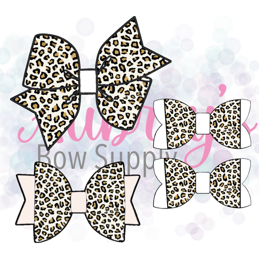 Cream Gold Fall Leopard