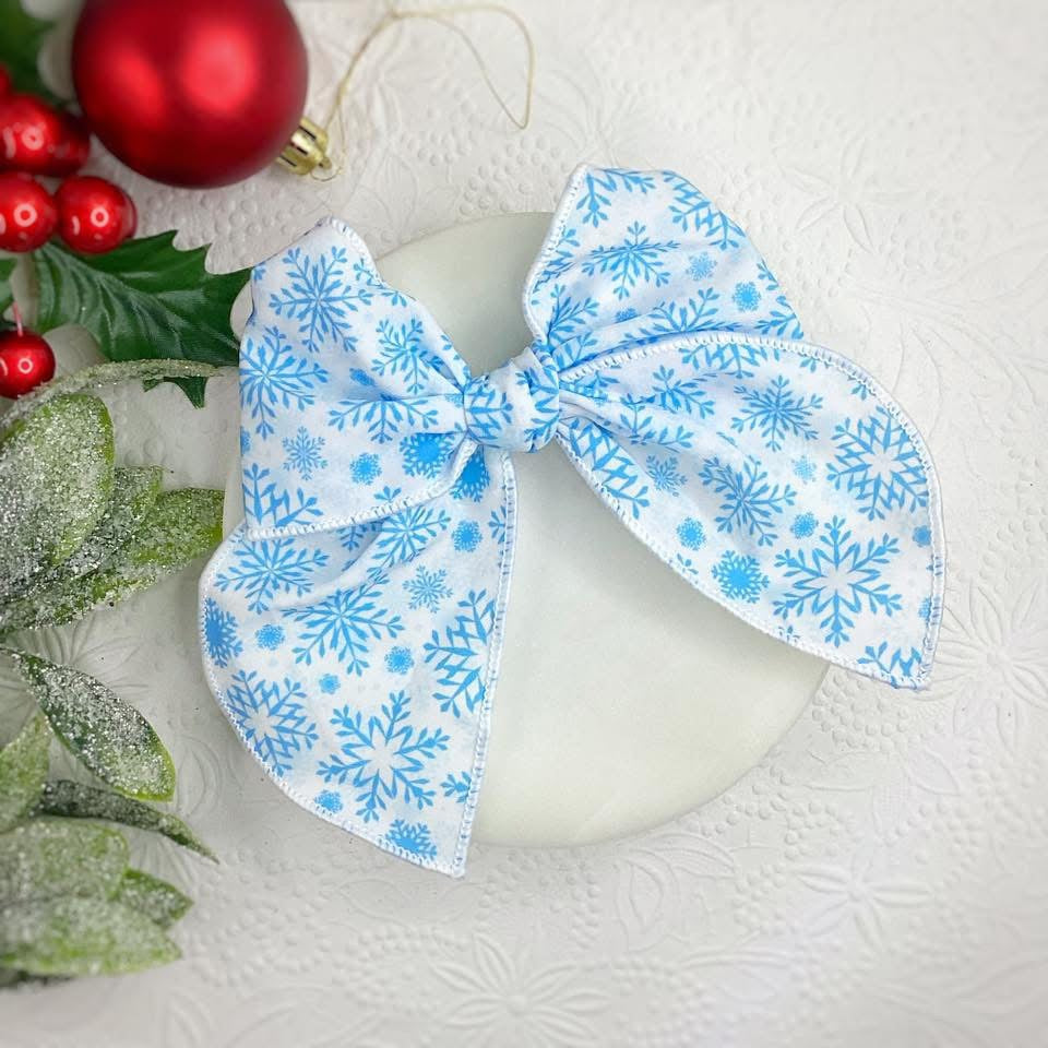 Christmas Fabric Bows