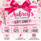 $10-$100 Gift Cards!