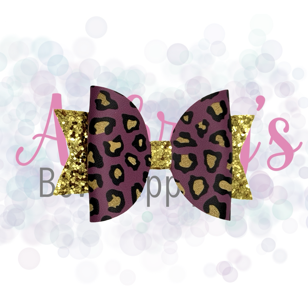 Plum Gold Fall Leopard