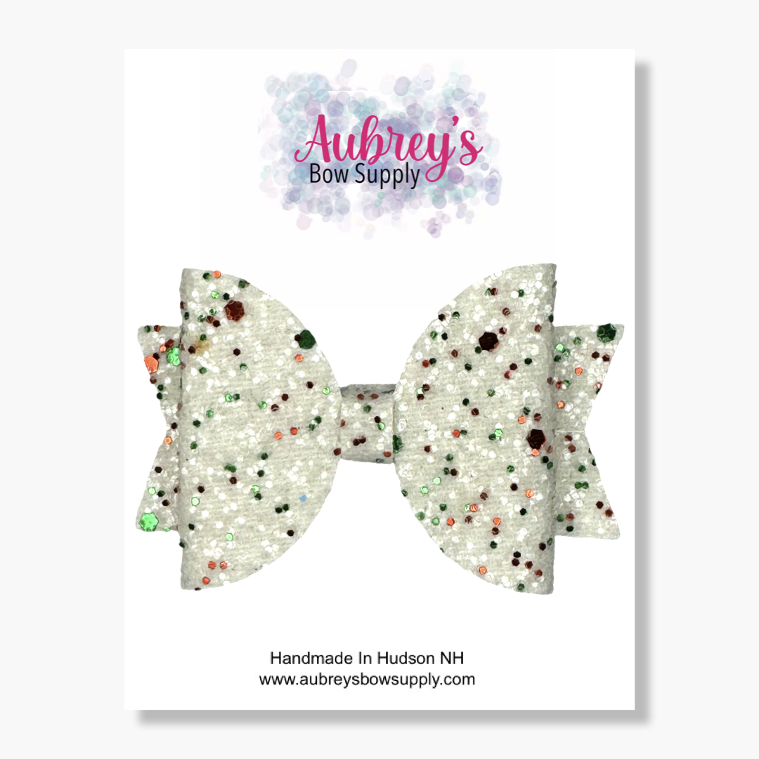 Anne Christmas White Christmas Glitter