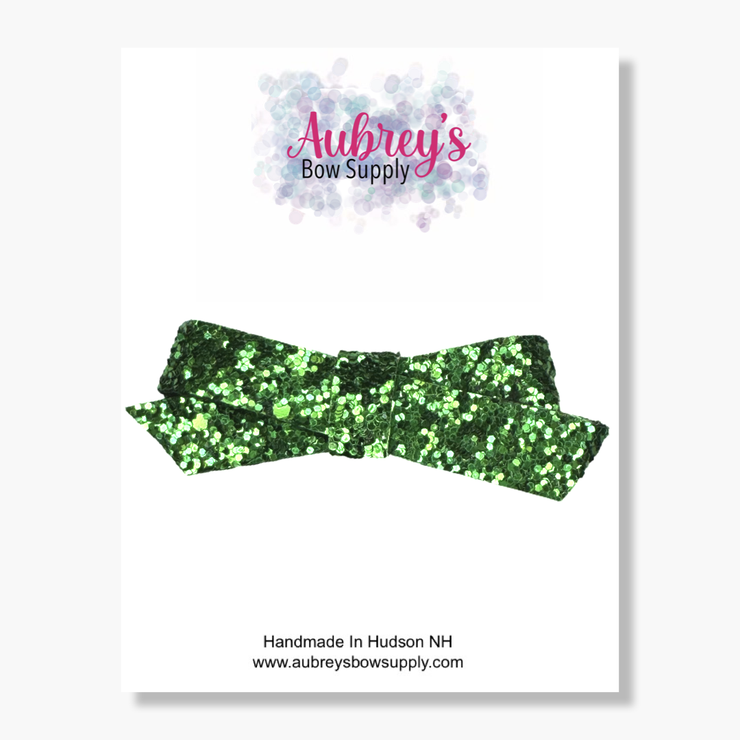 Ana Christmas Green Glitter