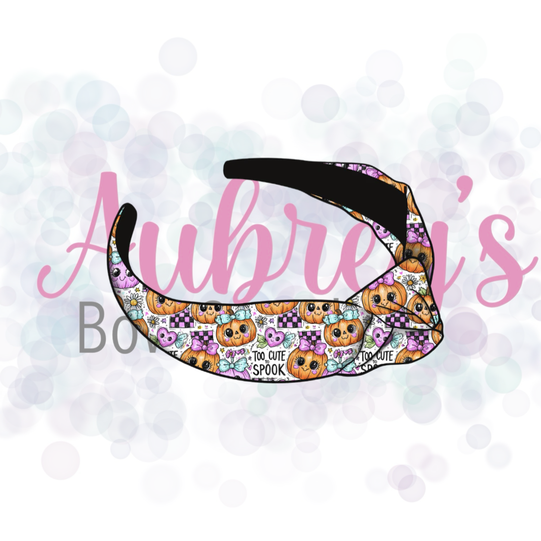 Halloween Basic Knot Headband