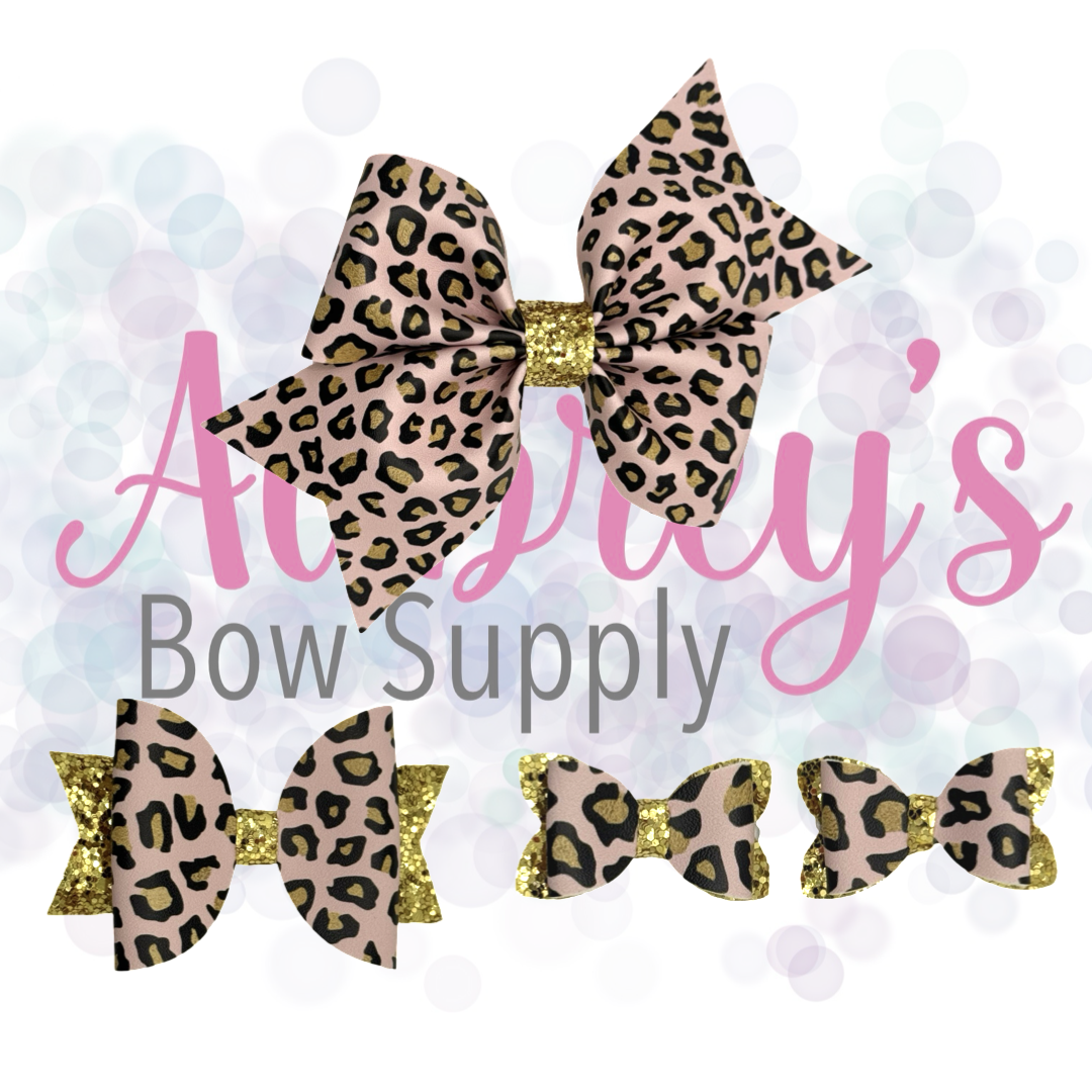 Blush Gold Fall Leopard