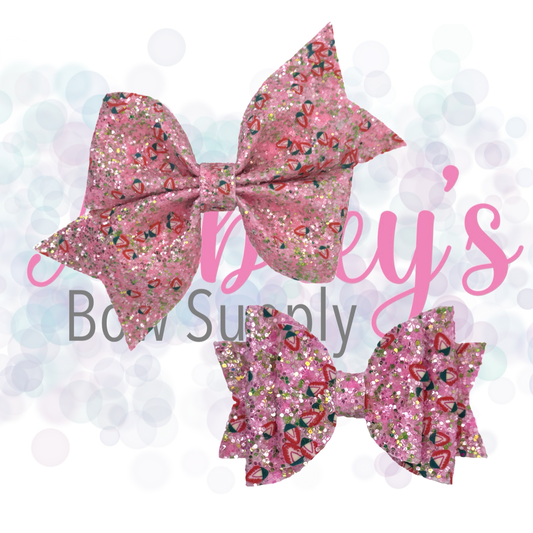 Pink Strawberry Glitter