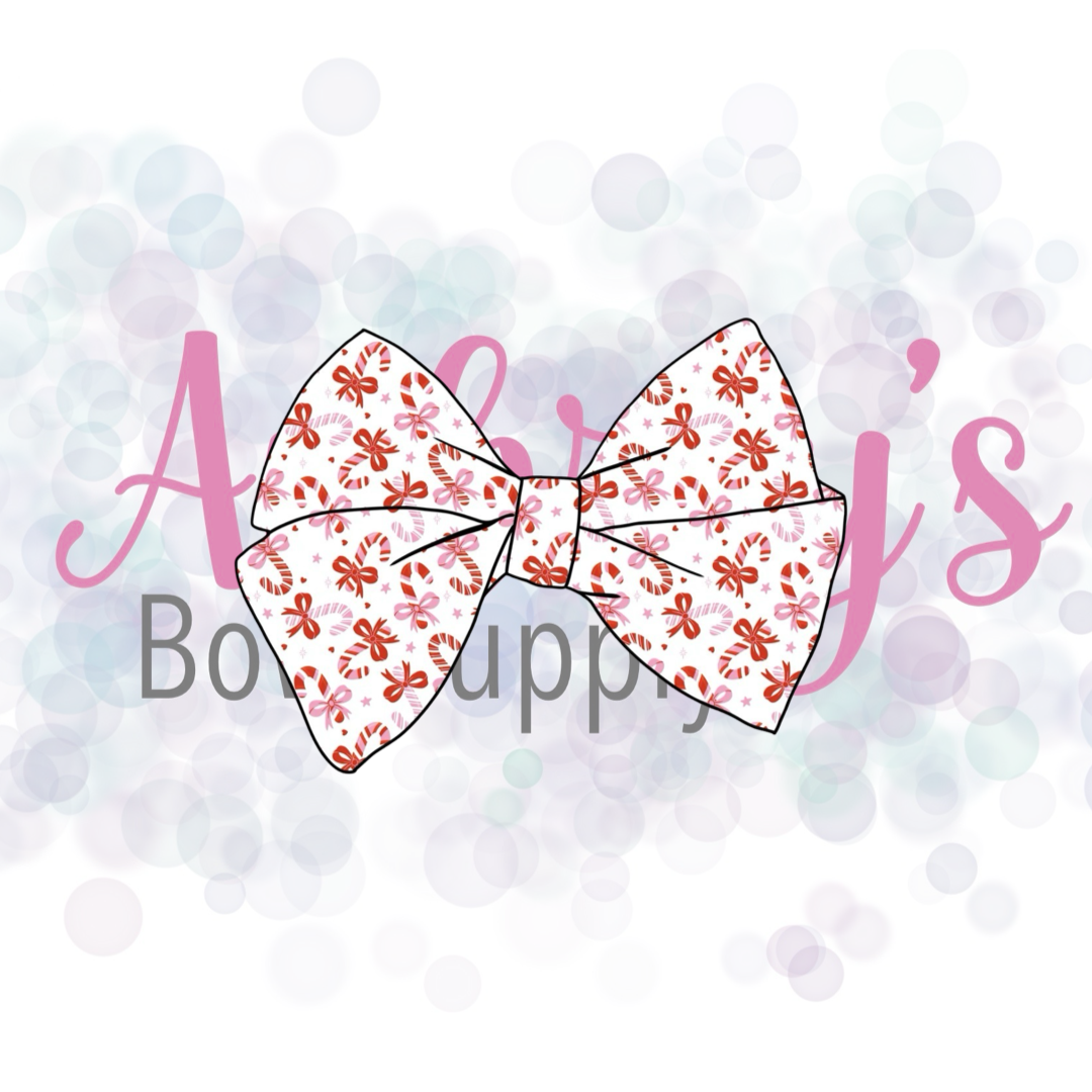 Candy Cane Bows Accessories