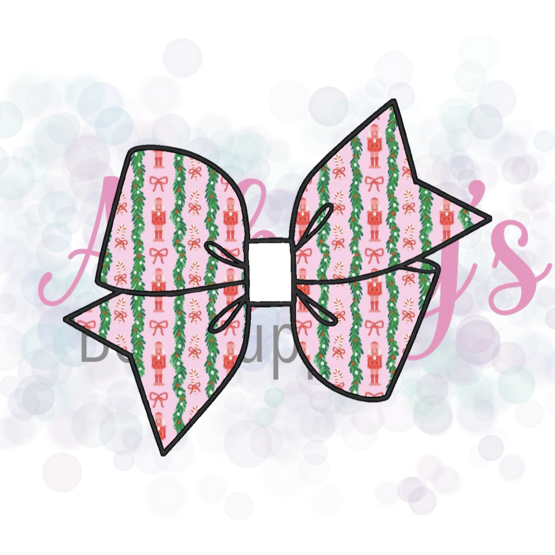 Nutcracker Bow Stripes