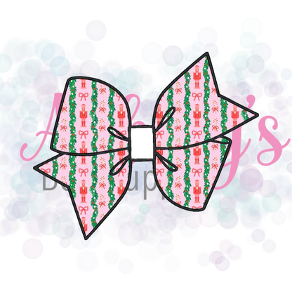 Nutcracker Bow Stripes