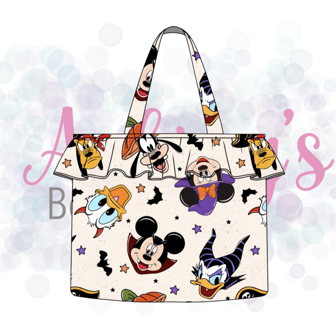 Character Halloween Tote Bag