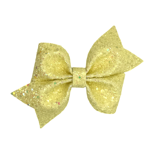 Aurora Pastel Glitter Yellow